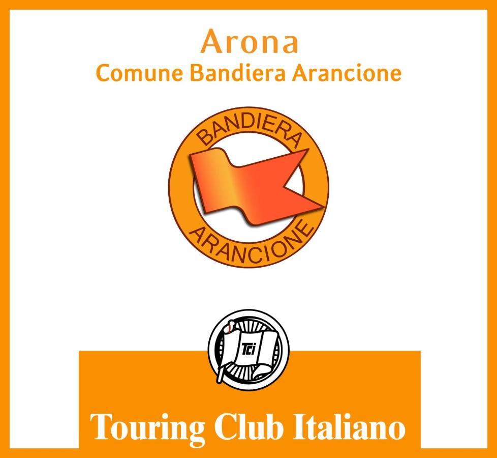 Appartamento Le Due Rocche Arona Exteriör bild